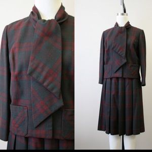 1950s Highland Queen Plaid suit